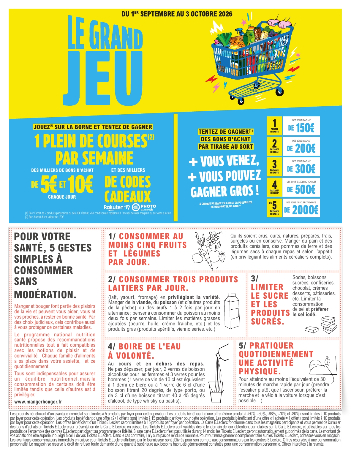 e-leclerc - Flyer E.Leclerc - Express pour la semaine prochaine du du mardi 15/09/2026 au du samedi 26/09/2026 - page: 2