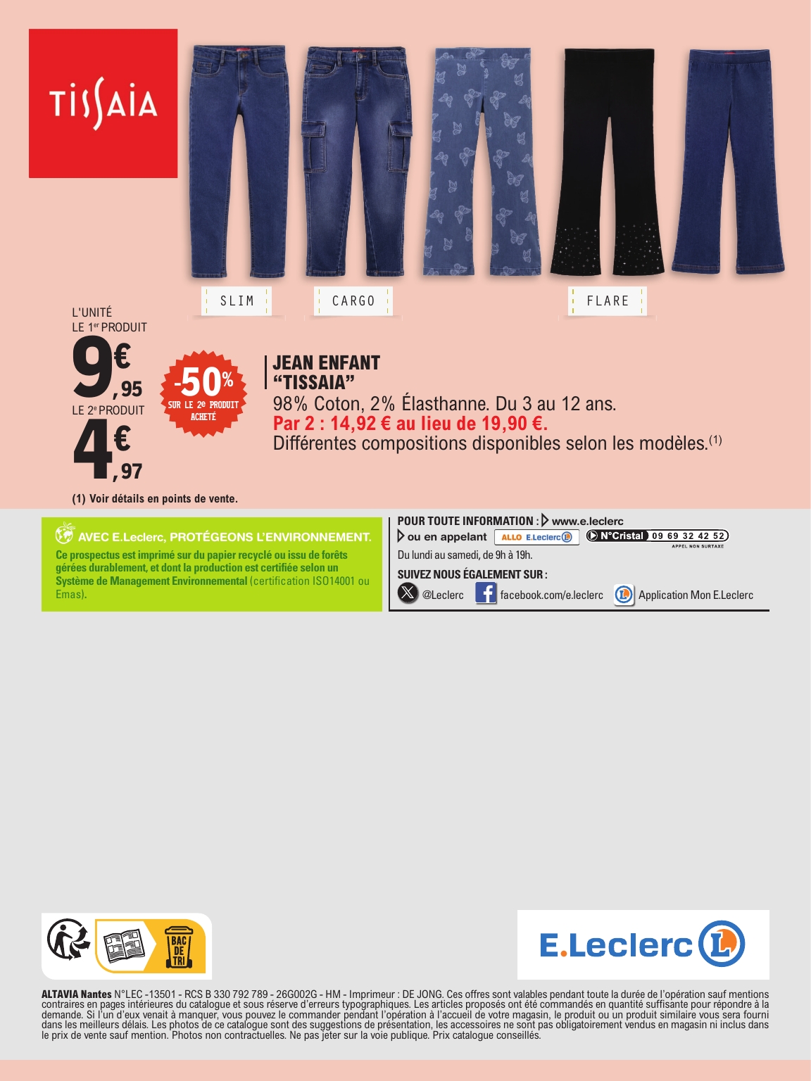 e-leclerc - Flyer E.Leclerc - Le rendez-vous jeans pour la semaine prochaine du du mardi 15/09/2026 au du samedi 26/09/2026 - page: 24