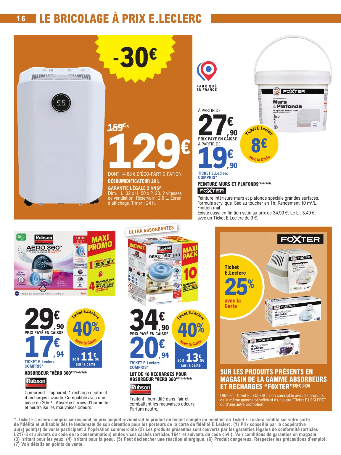 e-leclerc - Flyer E.Leclerc - Jardin, brico, chauffage pour la semaine prochaine du du mardi 22/09/2026 au du samedi 03/10/2026 - page: 16
