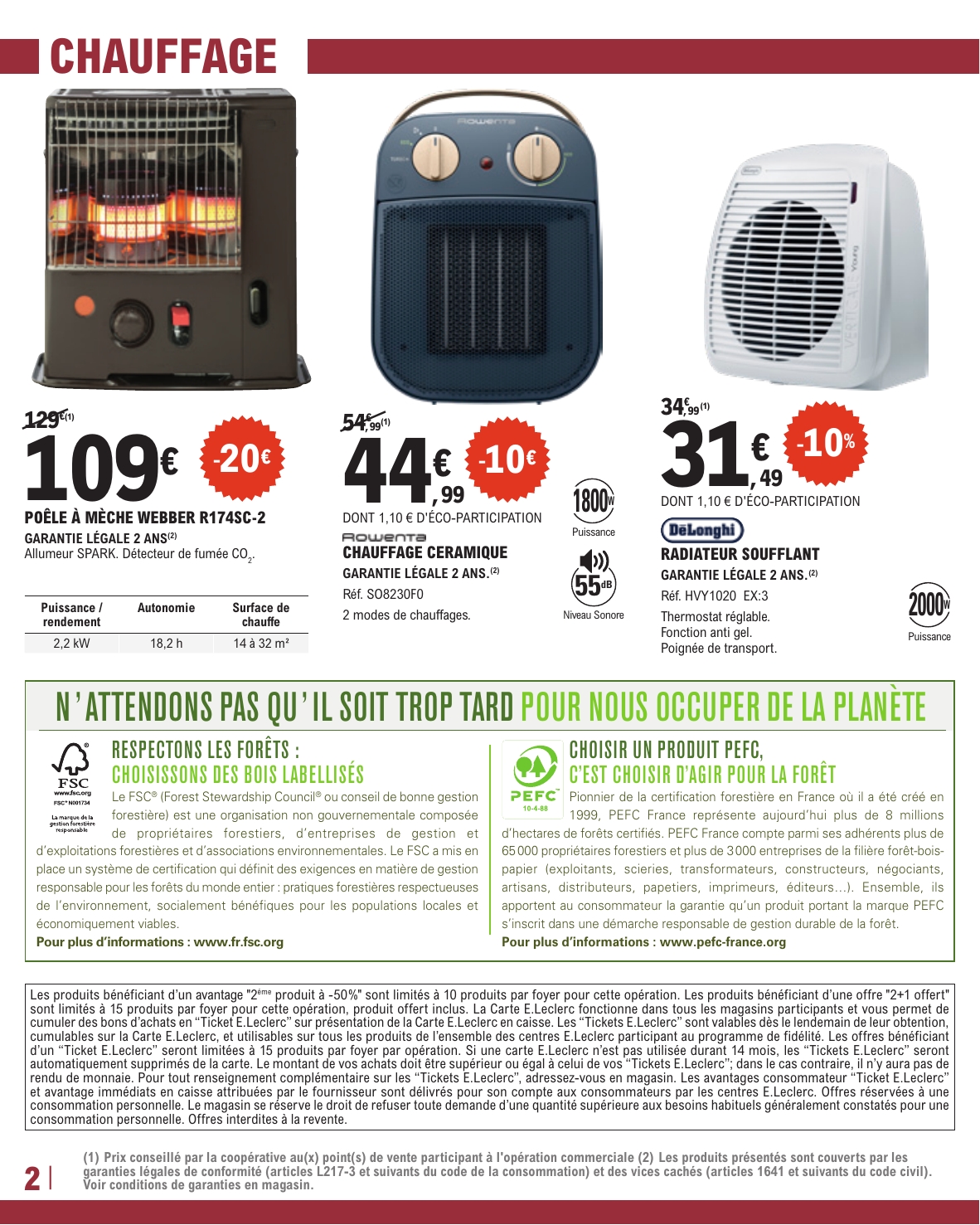 e-leclerc - Flyer E.Leclerc - Brico pour la semaine prochaine du du mardi 22/09/2026 au du samedi 10/10/2026 - page: 2