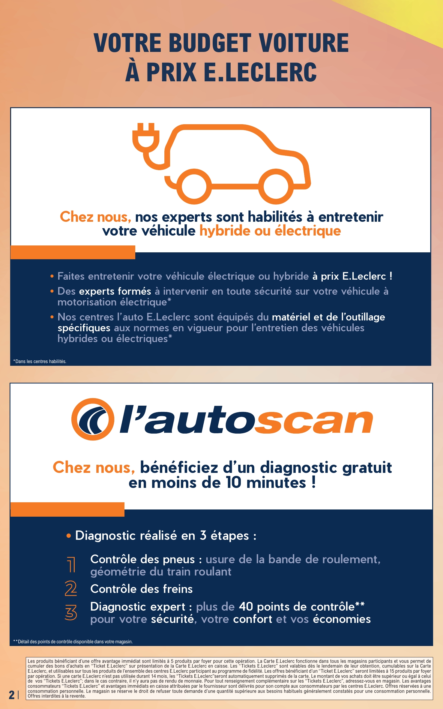 e-leclerc - Flyer E.Leclerc - L'Auto pour la semaine prochaine du du mardi 22/09/2026 au du samedi 10/10/2026 - page: 2