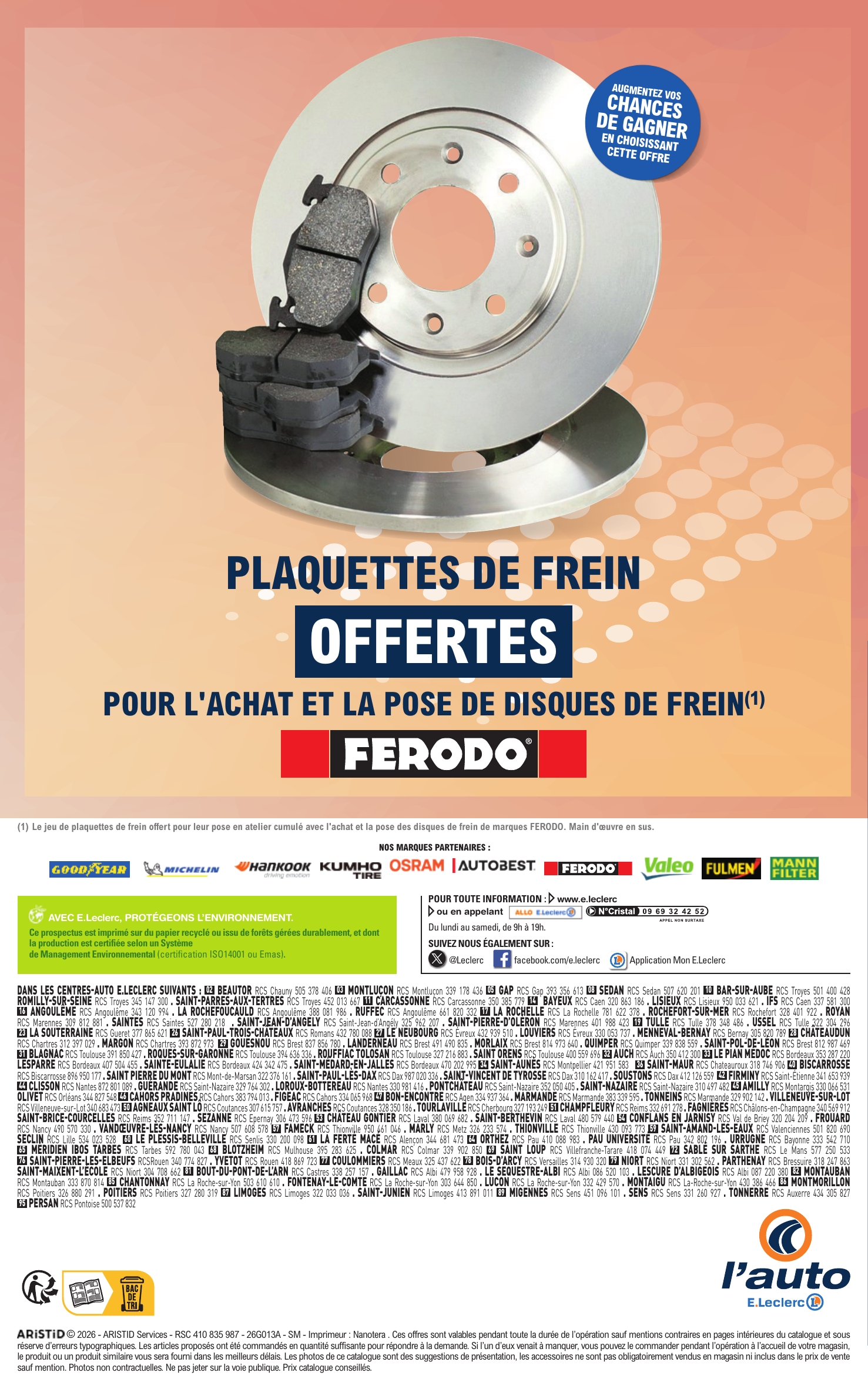 e-leclerc - Flyer E.Leclerc - L'Auto pour la semaine prochaine du du mardi 22/09/2026 au du samedi 10/10/2026 - page: 16