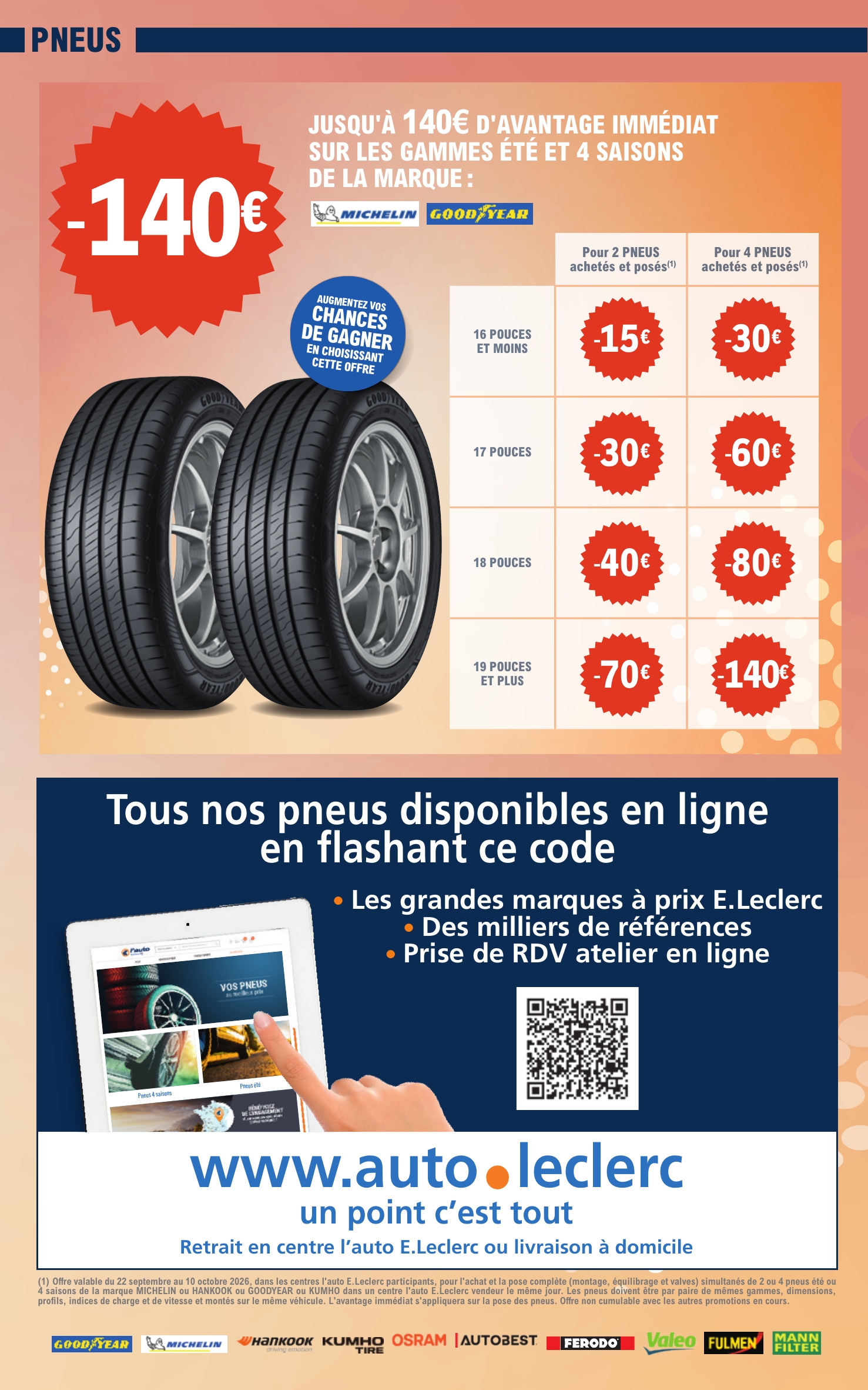 e-leclerc - Flyer E.Leclerc - L'Auto pour la semaine prochaine du du mardi 22/09/2026 au du samedi 10/10/2026 - page: 5
