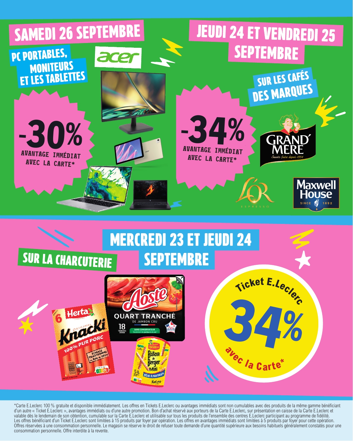 e-leclerc - Flyer E.Leclerc pour la semaine prochaine du du mardi 22/09/2026 au du samedi 03/10/2026 - page: 6