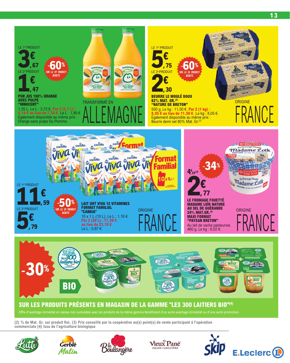 e-leclerc - Flyer E.Leclerc pour la semaine prochaine du du mardi 22/09/2026 au du samedi 03/10/2026 - page: 13