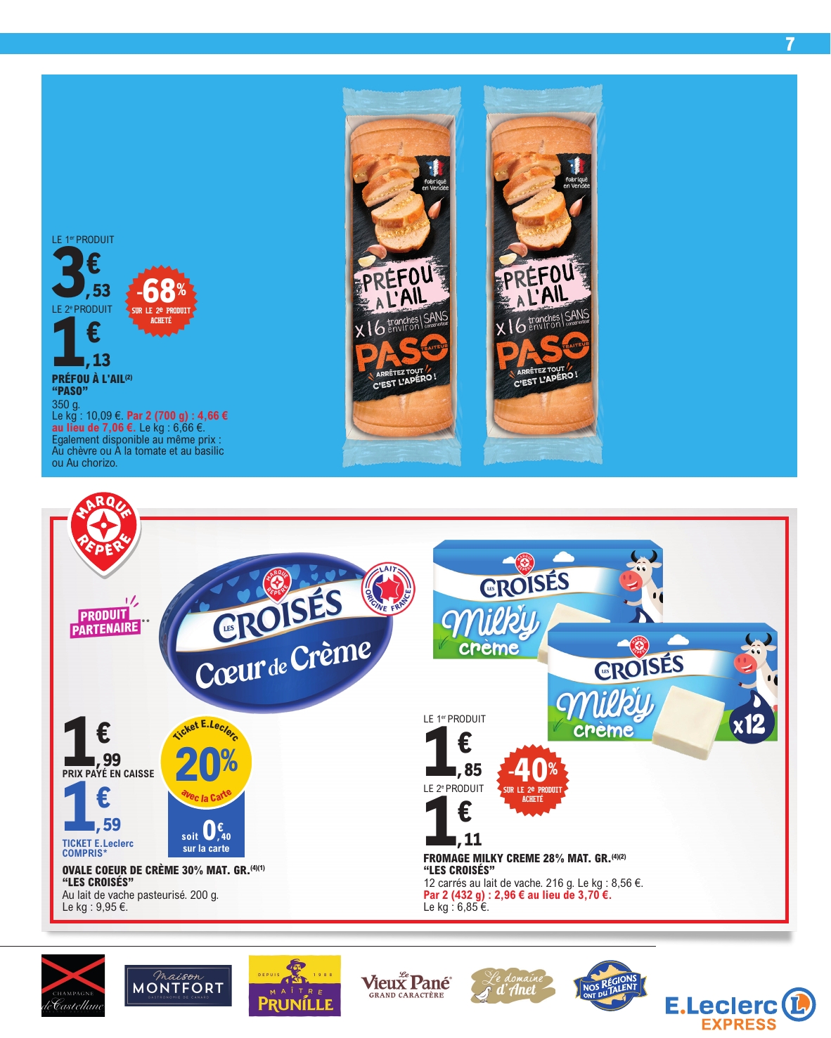 e-leclerc - Current E.Leclerc - Express leaflet valid from du mardi 22/09/2026 to du samedi 03/10/2026 - page: 7