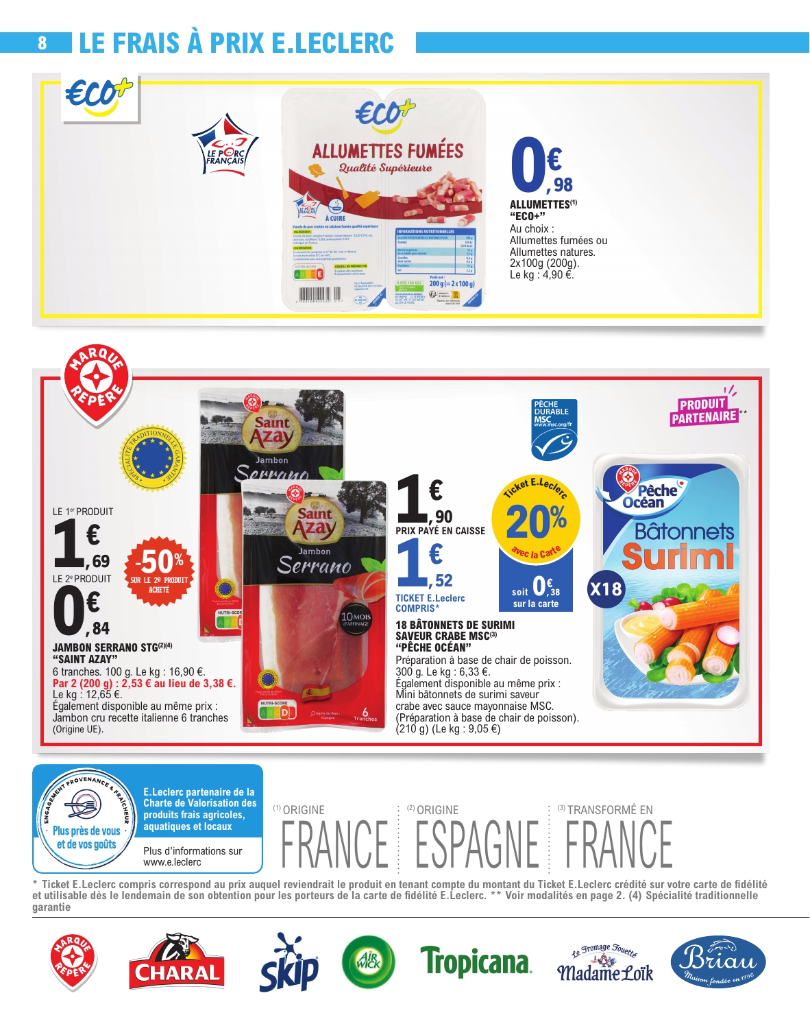 e-leclerc - Current E.Leclerc - Express leaflet valid from du mardi 22/09/2026 to du samedi 03/10/2026 - page: 8