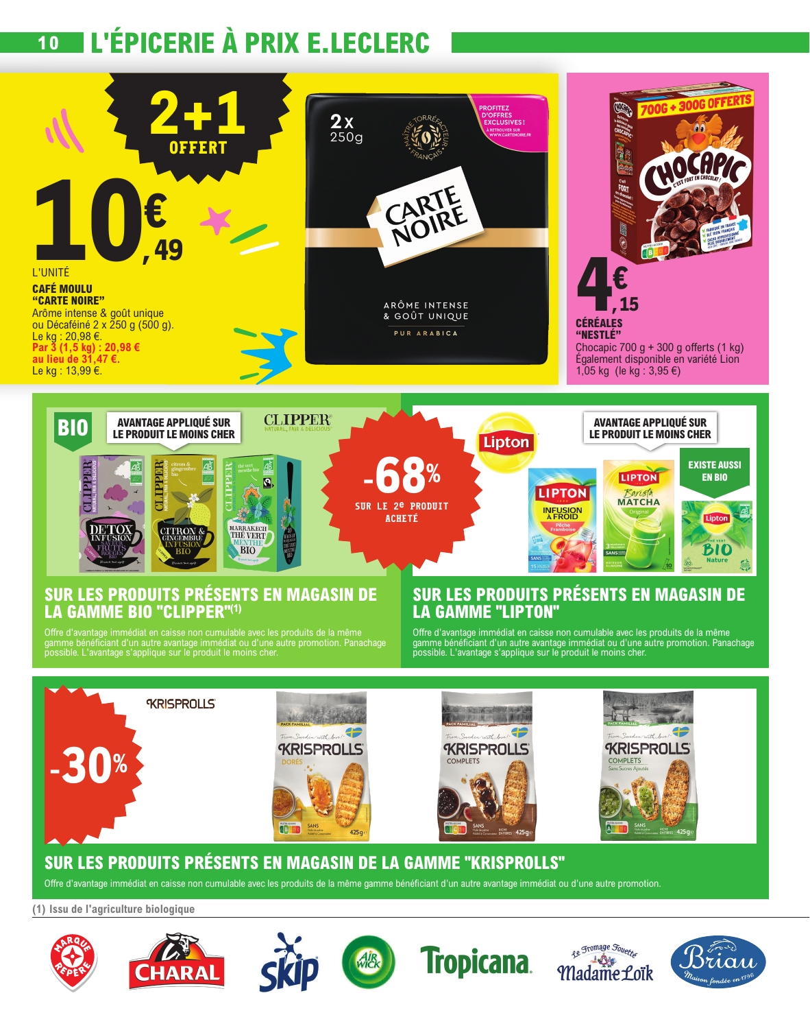 e-leclerc - Current E.Leclerc - Express leaflet valid from du mardi 22/09/2026 to du samedi 03/10/2026 - page: 10