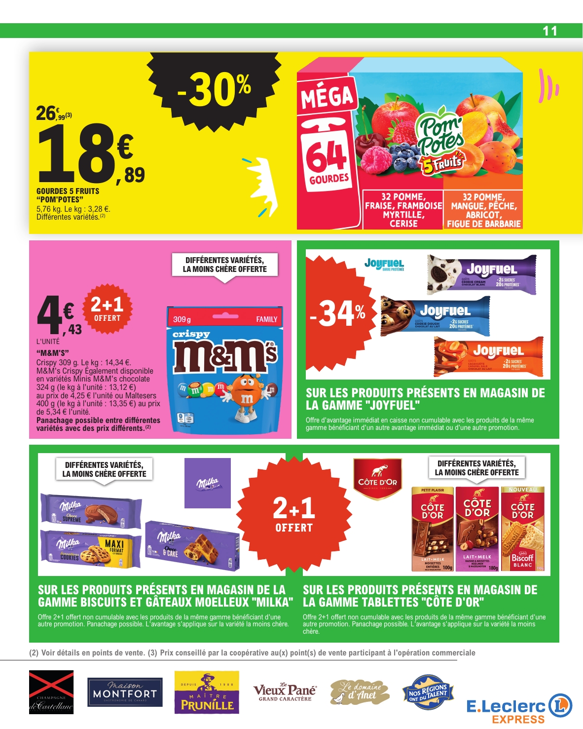 e-leclerc - Current E.Leclerc - Express leaflet valid from du mardi 22/09/2026 to du samedi 03/10/2026 - page: 11