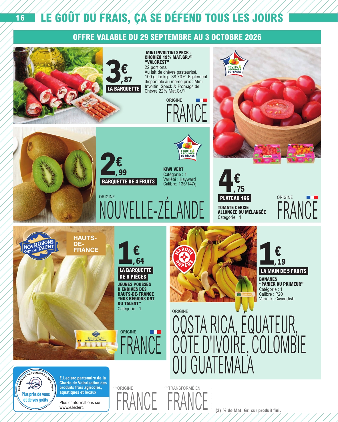 e-leclerc - Flyer E.Leclerc pour la semaine prochaine du du mardi 29/09/2026 au du samedi 10/10/2026 - page: 16