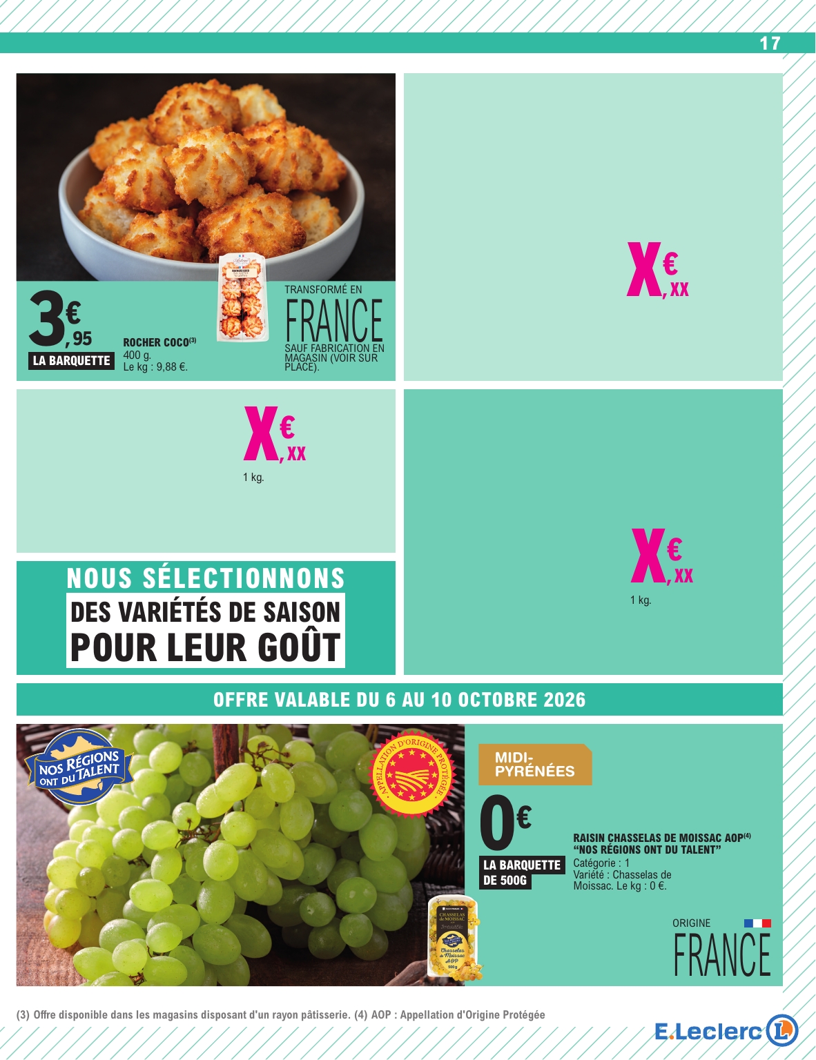 e-leclerc - Flyer E.Leclerc pour la semaine prochaine du du mardi 06/10/2026 au du samedi 17/10/2026 - page: 37