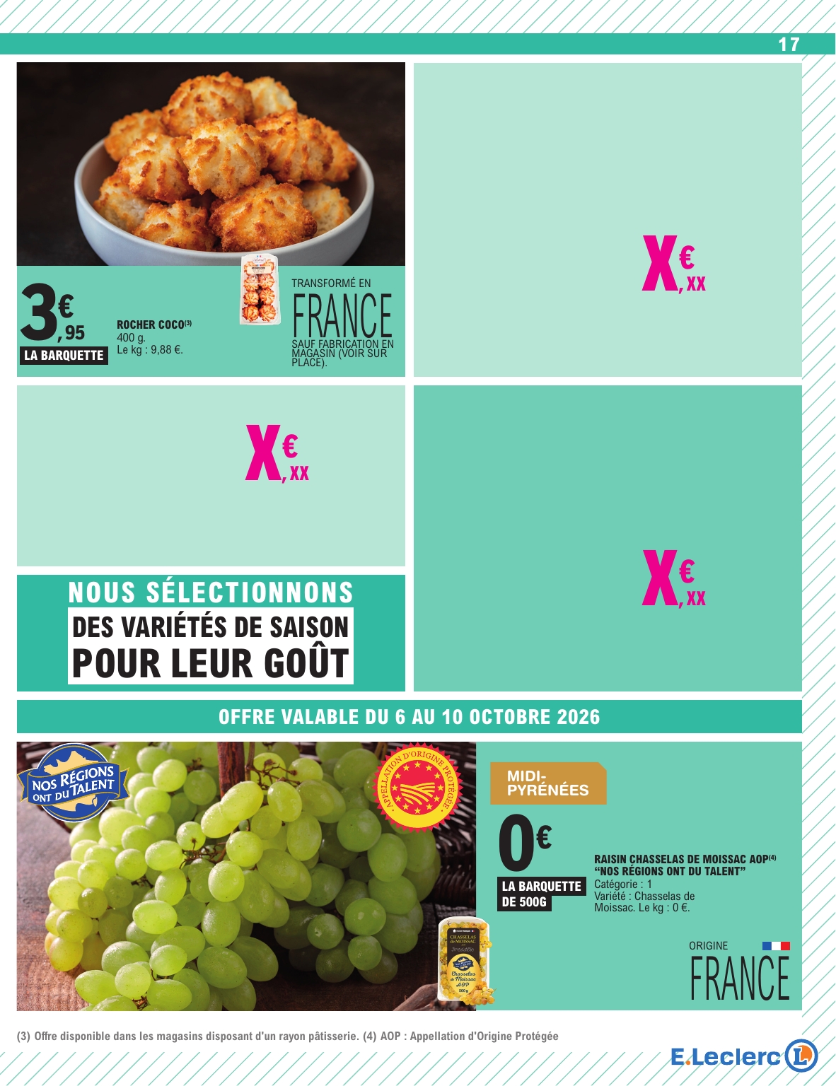 e-leclerc - Flyer E.Leclerc pour la semaine prochaine du du mardi 06/10/2026 au du samedi 17/10/2026 - page: 17