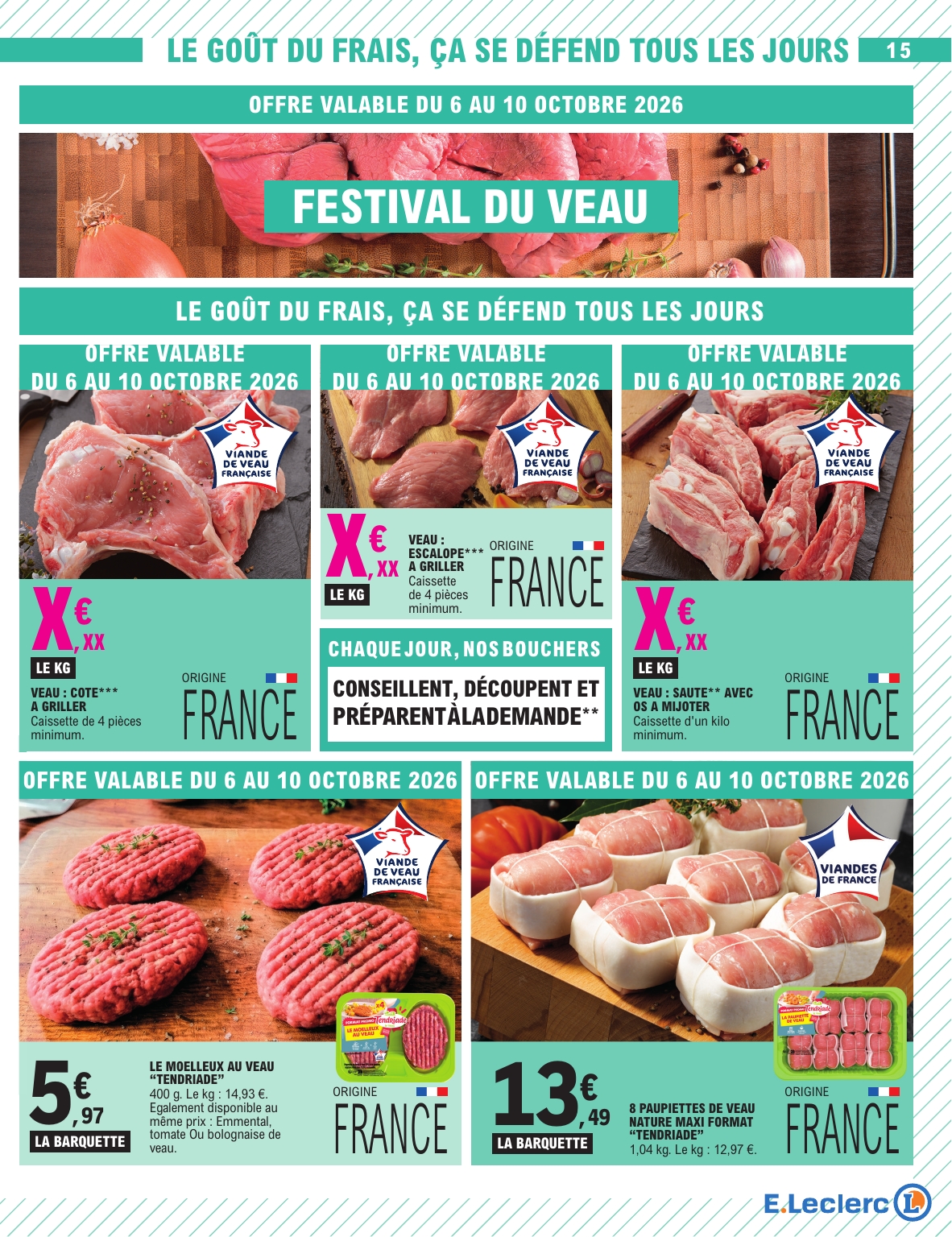 e-leclerc - Flyer E.Leclerc pour la semaine prochaine du du mardi 06/10/2026 au du samedi 17/10/2026 - page: 31