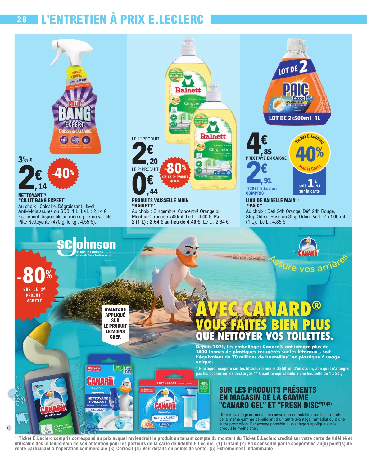 e-leclerc - Flyer E.Leclerc - Nos promos du moment pour la semaine prochaine du du mardi 13/10/2026 au du samedi 24/10/2026 - page: 28