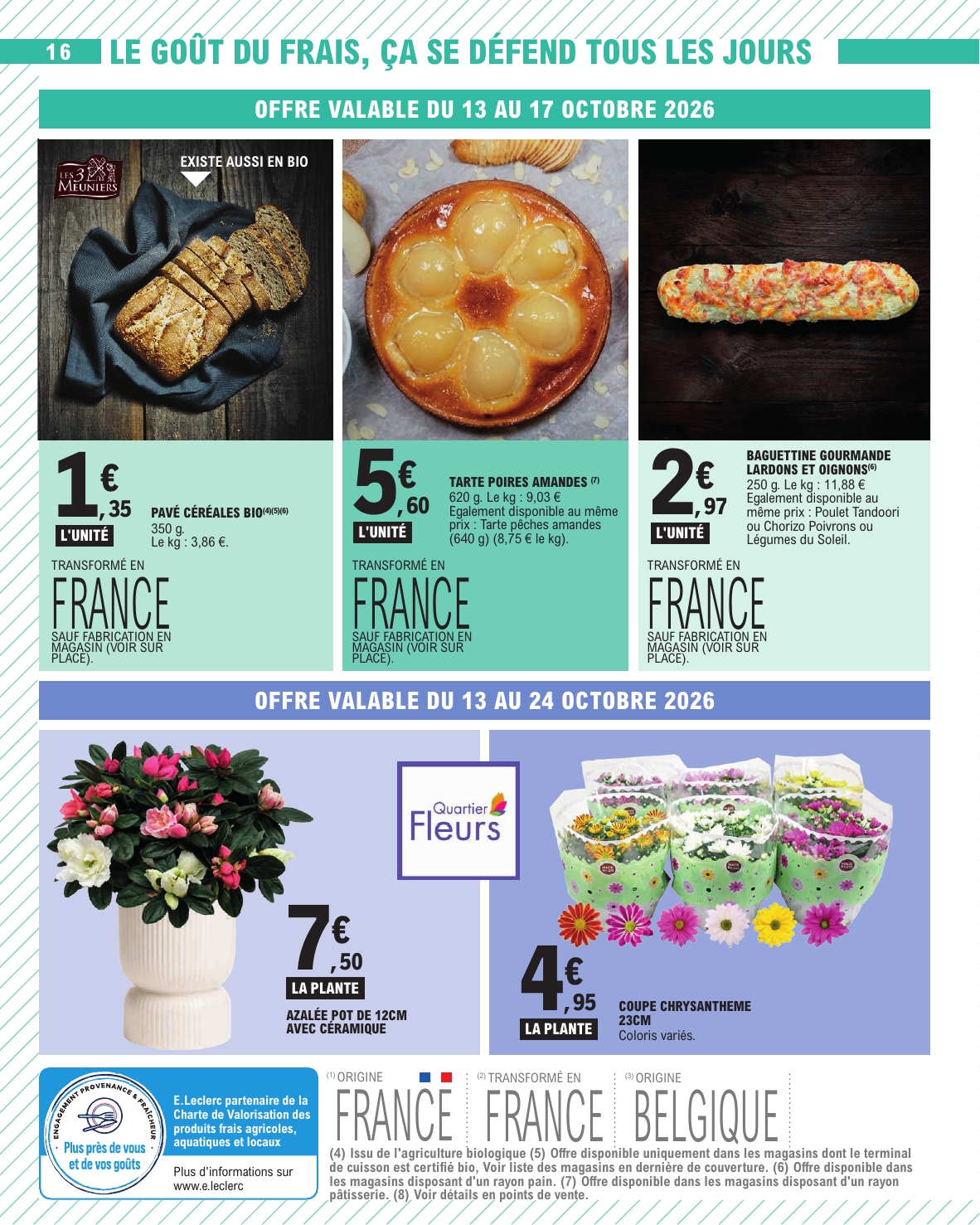 e-leclerc - Flyer E.Leclerc - Nos promos du moment pour la semaine prochaine du du mardi 13/10/2026 au du samedi 24/10/2026 - page: 16
