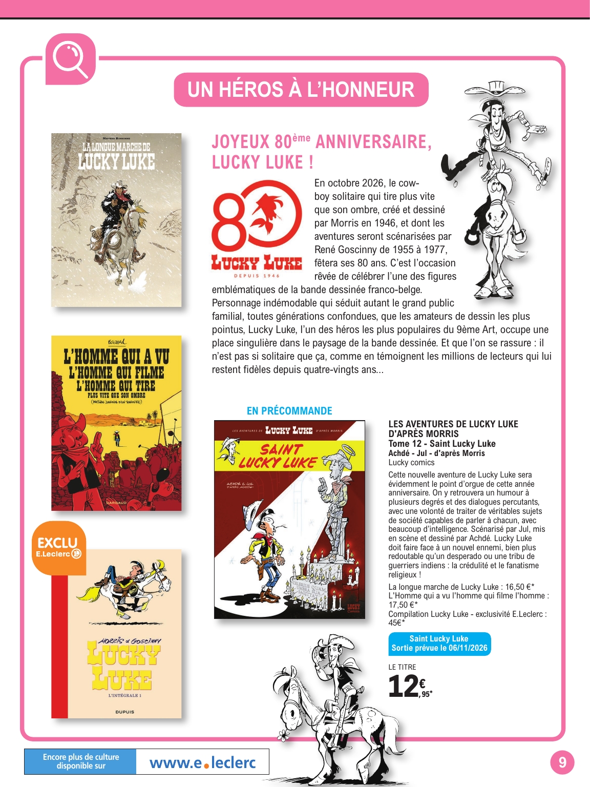 e-leclerc - Flyer E.Leclerc - Les BD à ne pas manquer pour la semaine prochaine du du mardi 13/10/2026 au du samedi 05/12/2026 - page: 9