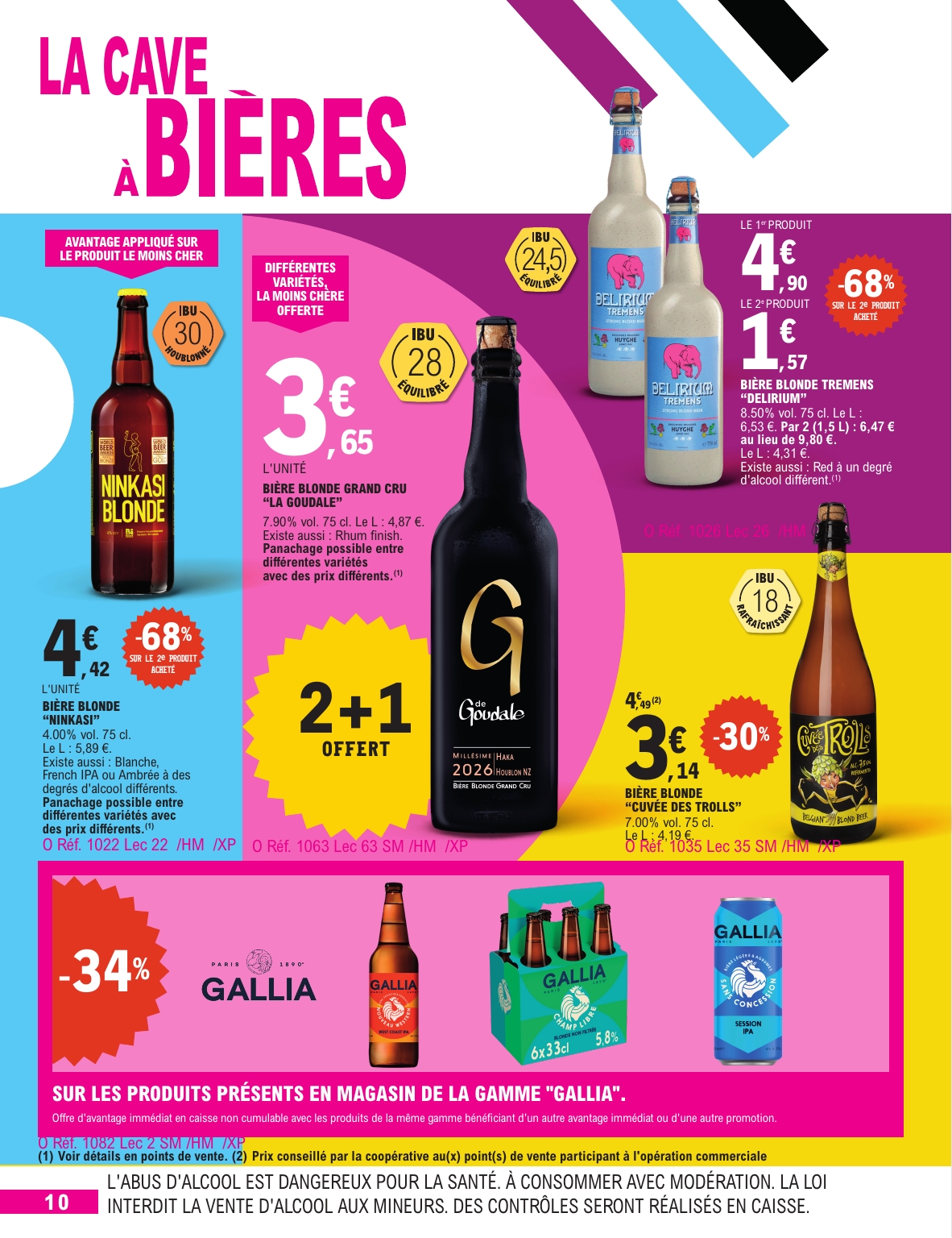 e-leclerc - Flyer E.Leclerc - Foire à la bière pour la semaine prochaine du du mardi 13/10/2026 au du samedi 24/10/2026 - page: 10
