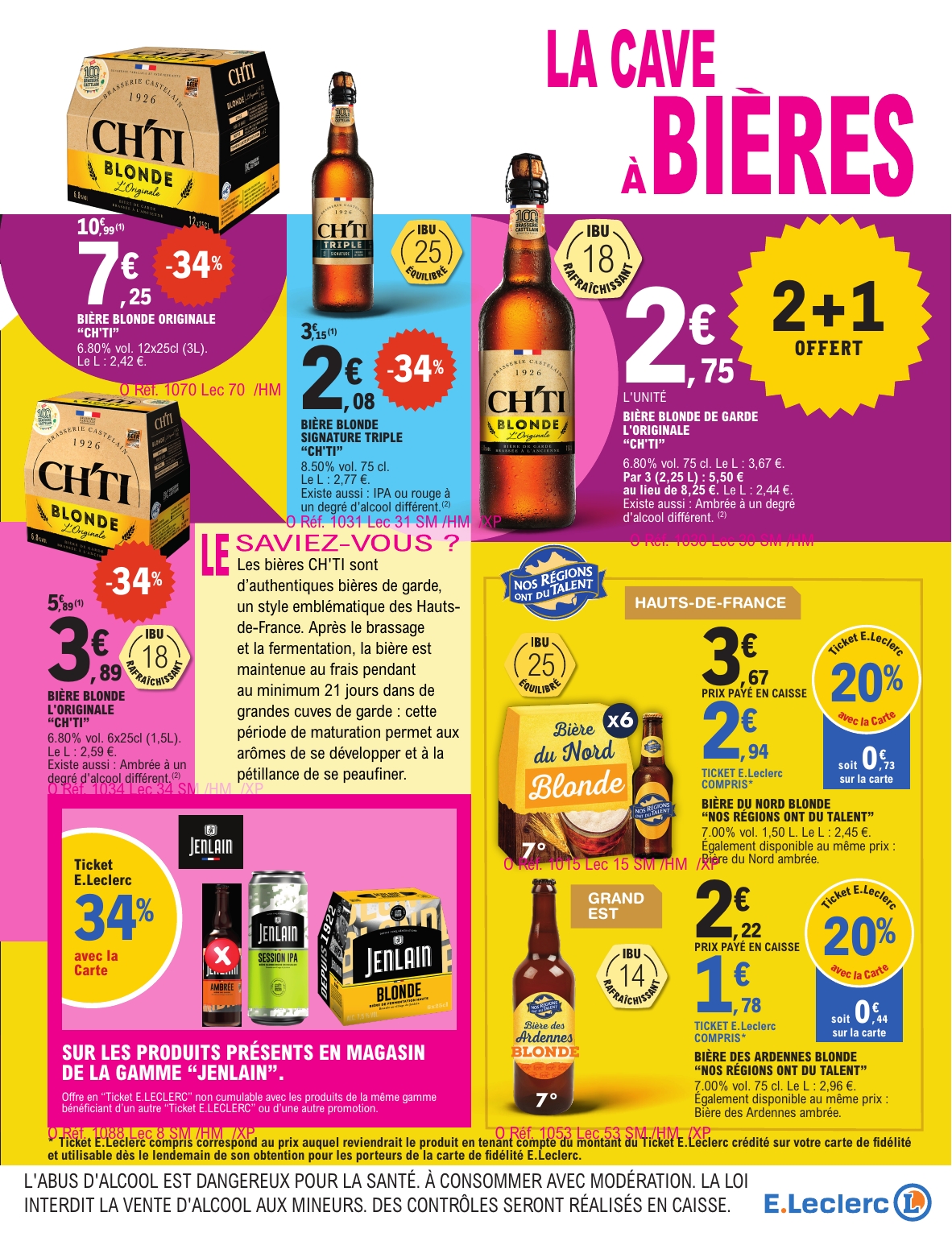 e-leclerc - Flyer E.Leclerc - Foire à la bière pour la semaine prochaine du du mardi 13/10/2026 au du samedi 24/10/2026 - page: 7
