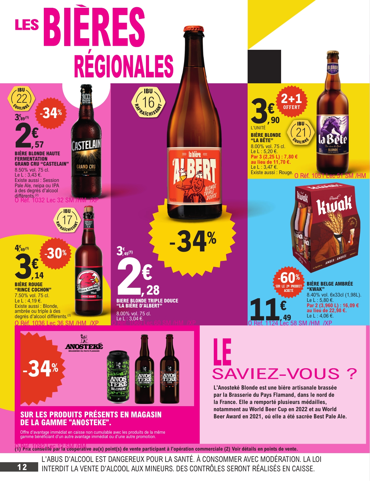 e-leclerc - Flyer E.Leclerc - Foire à la bière pour la semaine prochaine du du mardi 13/10/2026 au du samedi 24/10/2026 - page: 12