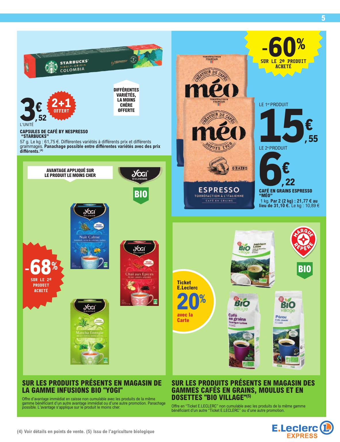 e-leclerc - Flyer E.Leclerc - Express pour la semaine prochaine du du mardi 13/10/2026 au du samedi 24/10/2026 - page: 5