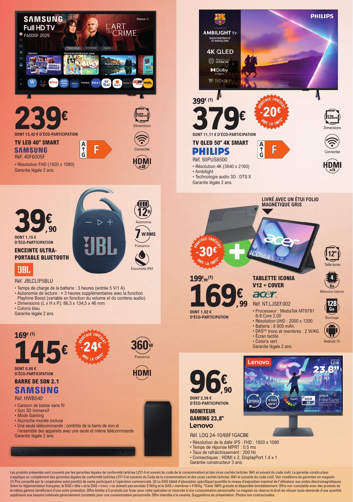 e-leclerc - Current E.Leclerc - Bons plans d'octobre leaflet valid from du mardi 13/10/2026 to du samedi 24/10/2026 - page: 2