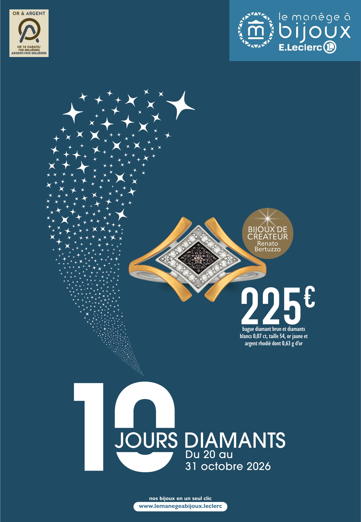 e-leclerc - Flyer E.Leclerc - Bijoux pour la semaine prochaine du du mardi 20/10/2026 au du samedi 31/10/2026
