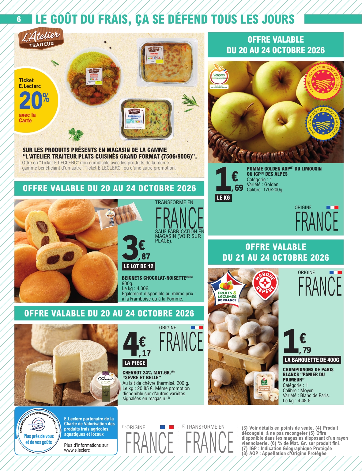e-leclerc - Flyer E.Leclerc - Express pour la semaine prochaine du du mardi 20/10/2026 au du samedi 31/10/2026 - page: 6
