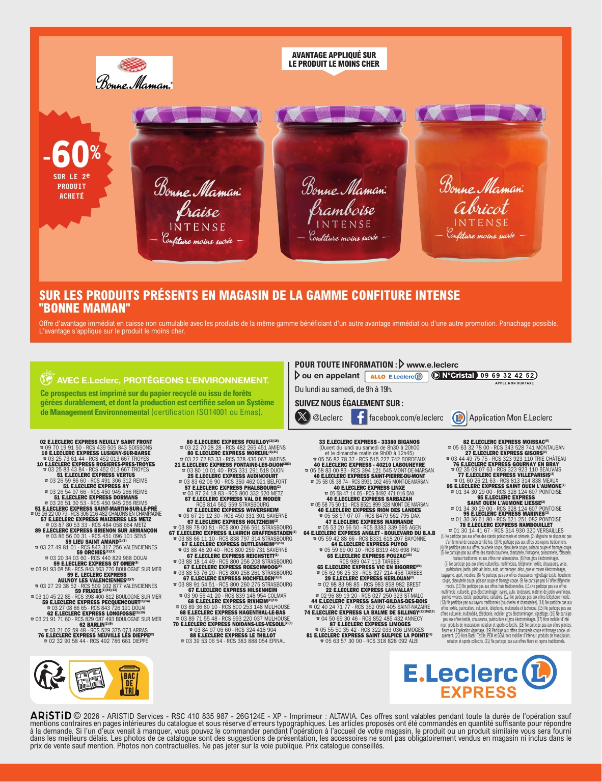 e-leclerc - Flyer E.Leclerc - Express pour la semaine prochaine du du mardi 20/10/2026 au du samedi 31/10/2026 - page: 12