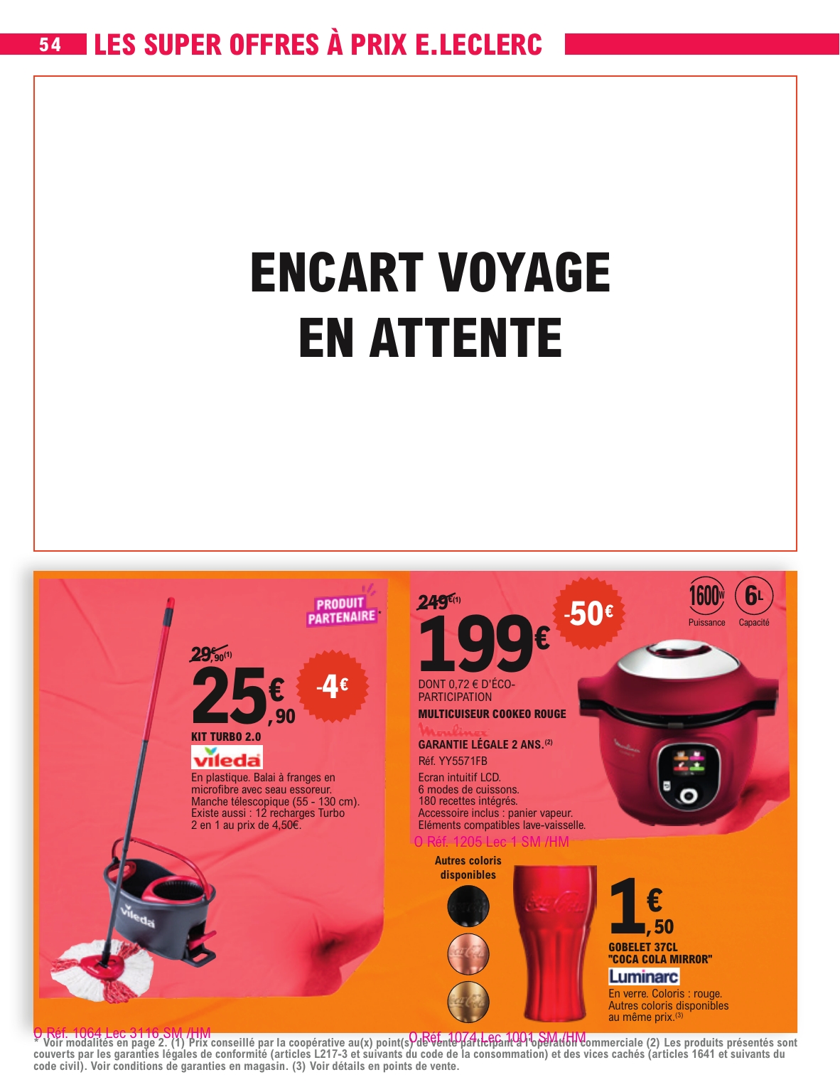 e-leclerc - Flyer E.Leclerc pour la semaine prochaine du du mardi 27/10/2026 au du samedi 07/11/2026 - page: 58