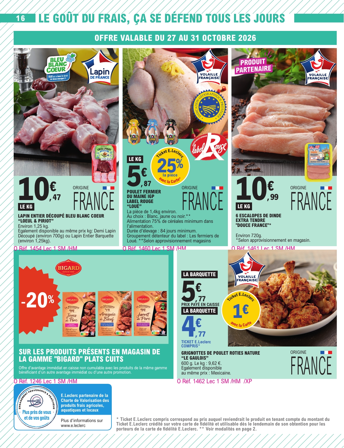 e-leclerc - Flyer E.Leclerc pour la semaine prochaine du du mardi 27/10/2026 au du samedi 07/11/2026 - page: 16