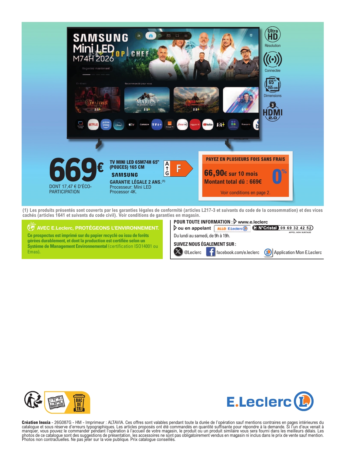 e-leclerc - Flyer E.Leclerc - Spécial high-tech pour la semaine prochaine du du mardi 27/10/2026 au du samedi 07/11/2026 - page: 16