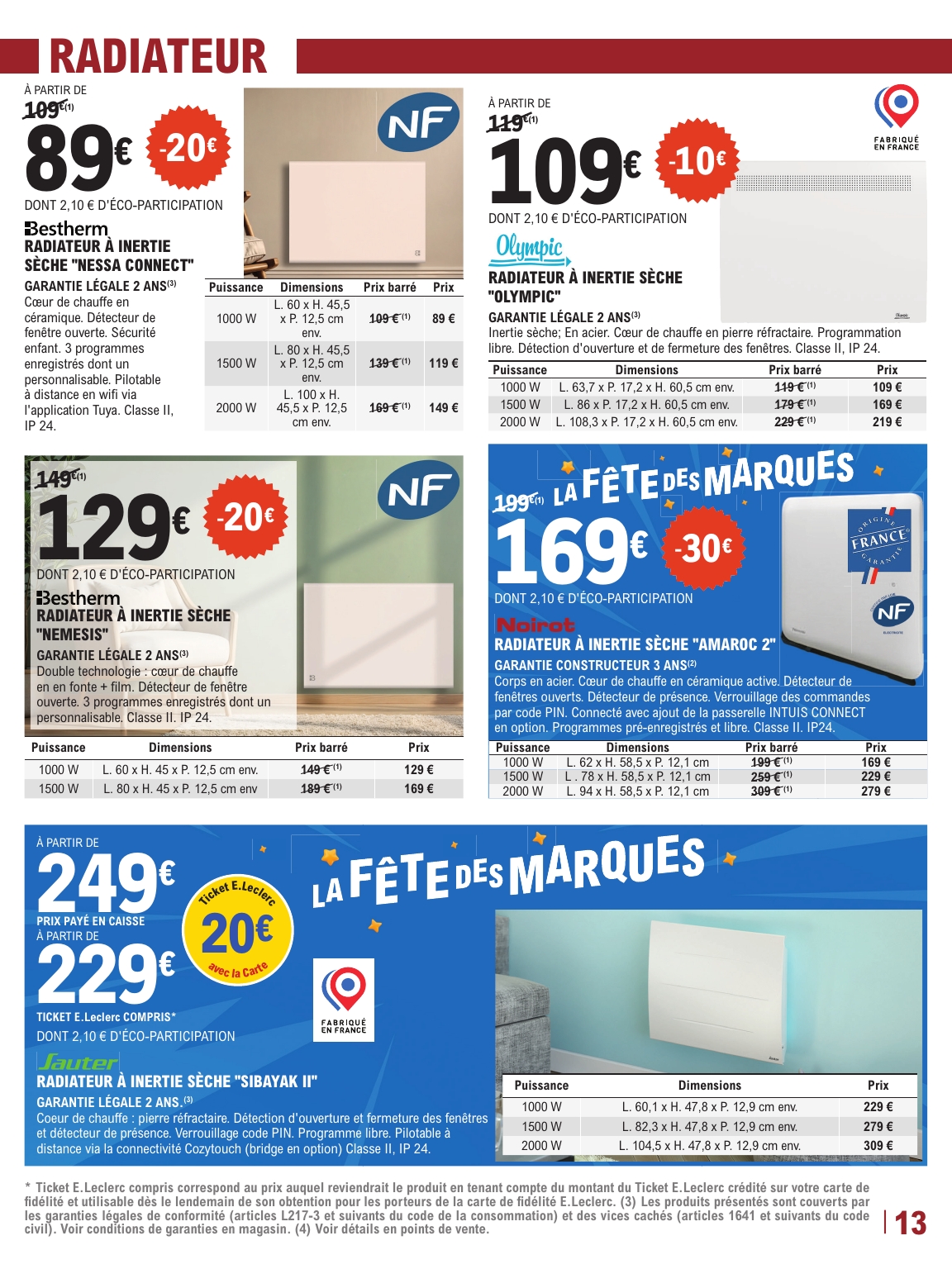 e-leclerc - Flyer E.Leclerc - Brico, fête des marques pour la semaine prochaine du du mardi 27/10/2026 au du samedi 14/11/2026 - page: 13