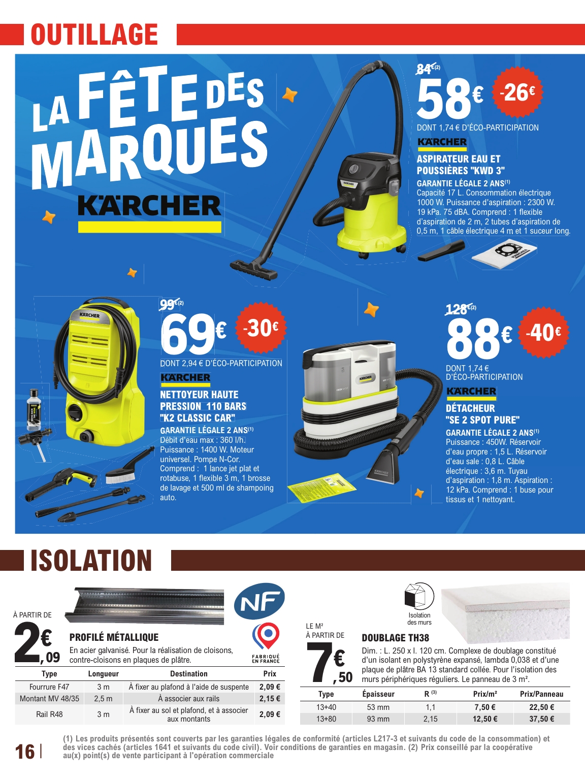 e-leclerc - Flyer E.Leclerc - Brico, fête des marques pour la semaine prochaine du du mardi 27/10/2026 au du samedi 14/11/2026 - page: 16