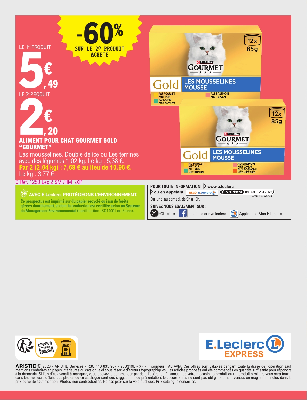 e-leclerc - Flyer E.Leclerc - Express pour la semaine prochaine du du mardi 27/10/2026 au du samedi 07/11/2026 - page: 16