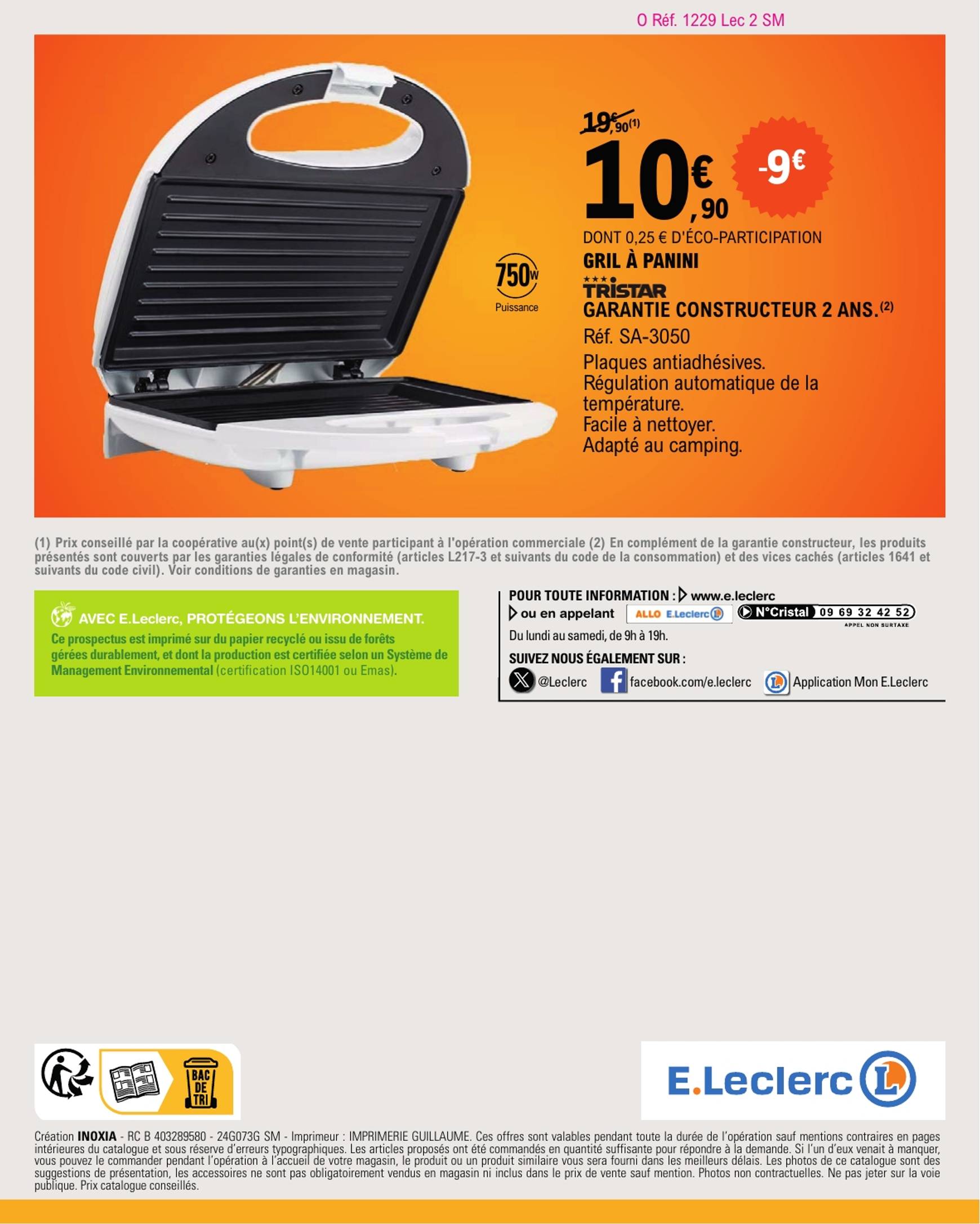 e-leclerc - Catalogue E.Leclerc valable dès 10.09. - 21.09. - page: 20