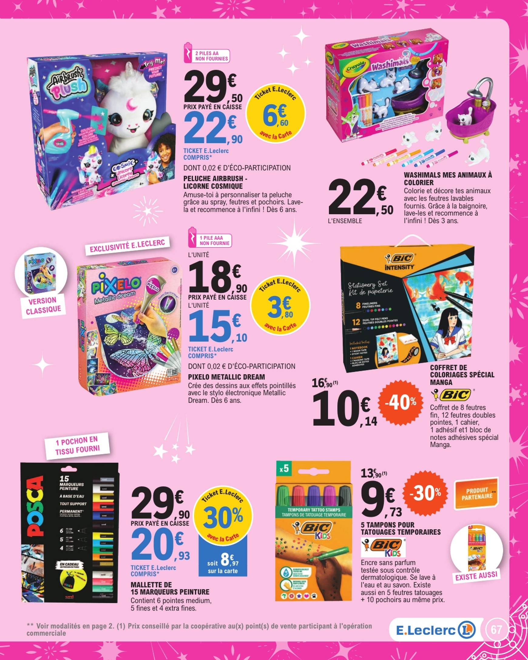 e-leclerc - Catalogue E.Leclerc - Spécial Jouets valable dès 22.10. - 31.12. - page: 67