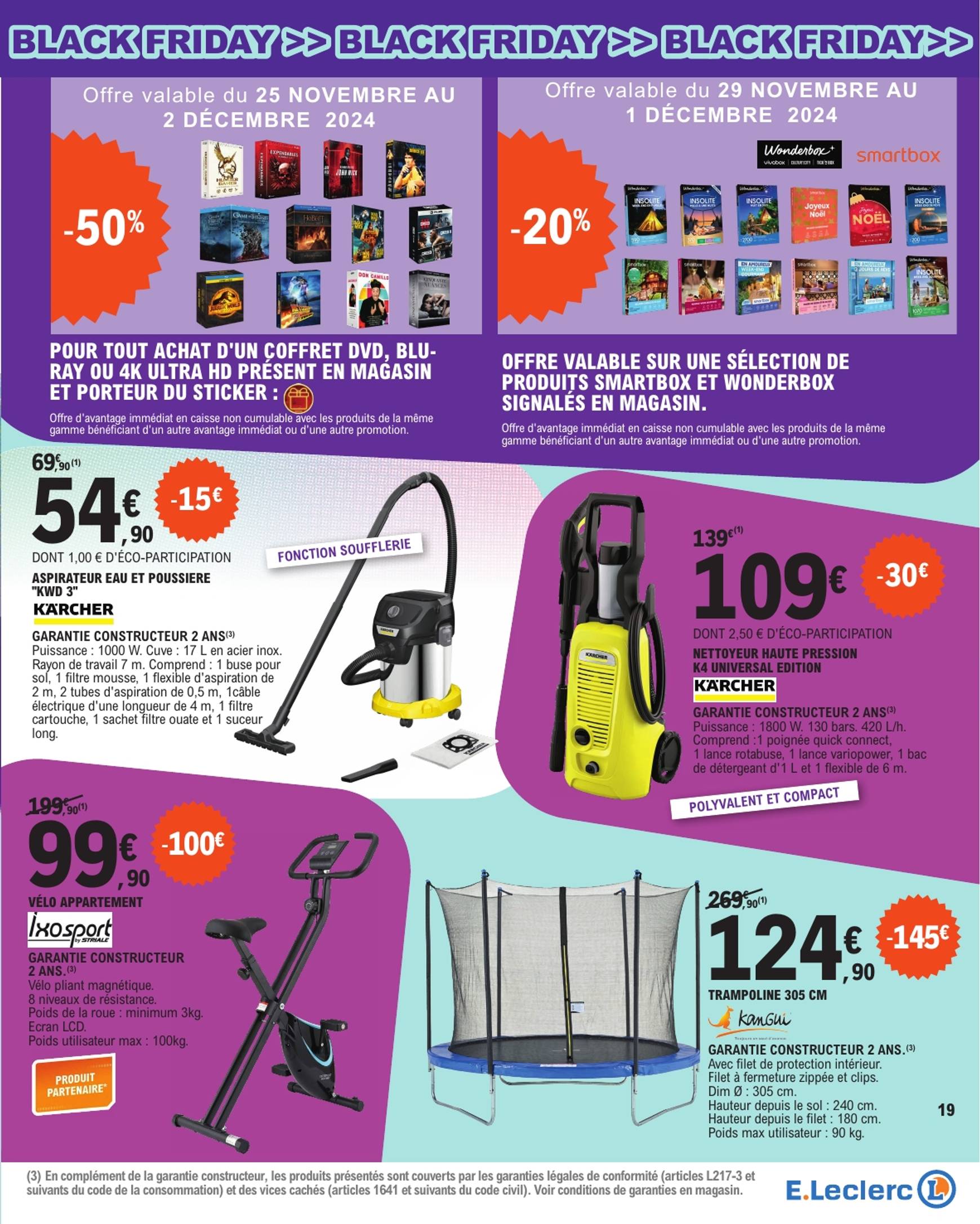 e-leclerc - Catalogue E.Leclerc - Black Friday valable dès 22/11 - 01/12 - page: 19