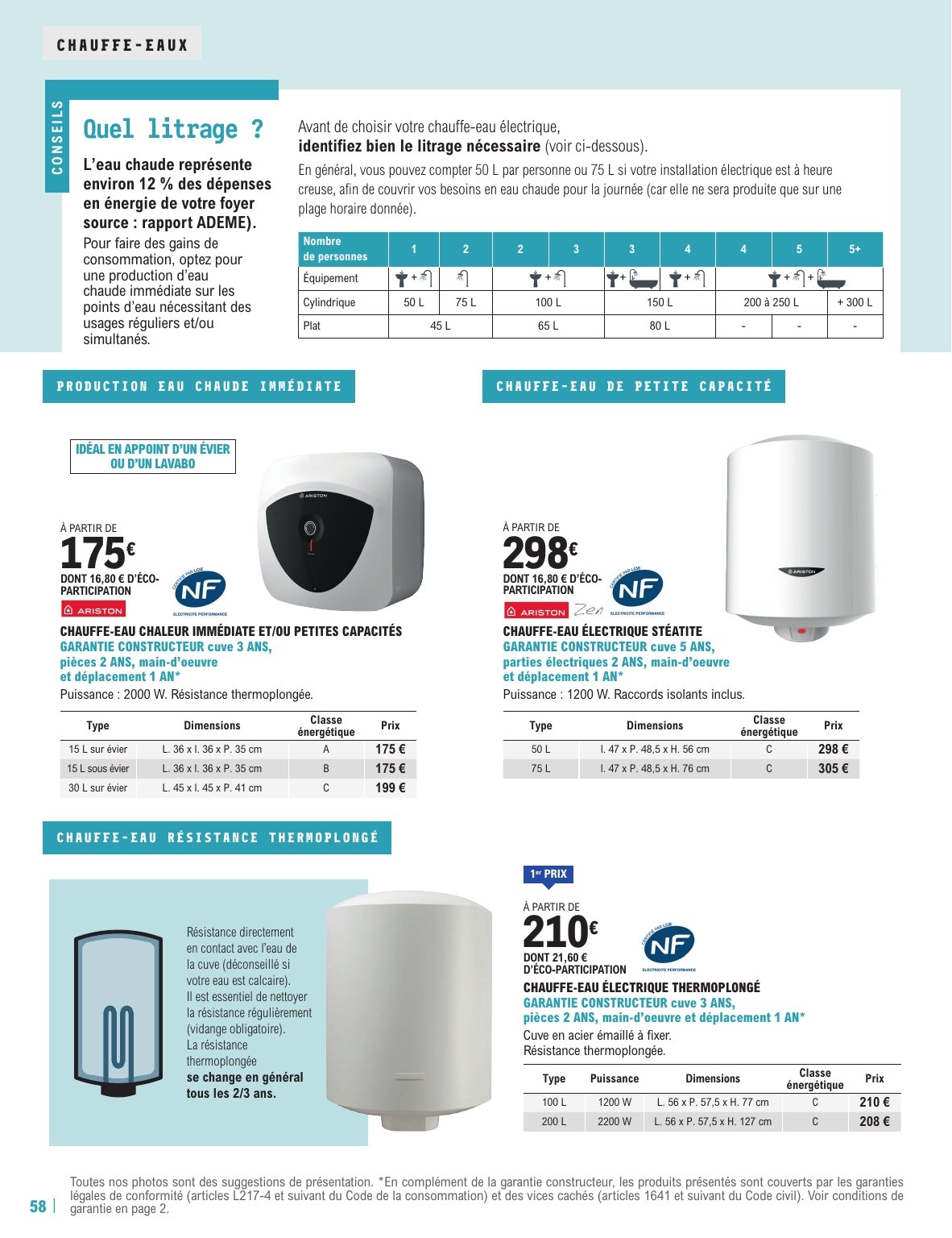 e-leclerc - Catalogue E.Leclerc - Construction valable dès 11/02 - 31/12 - page: 58