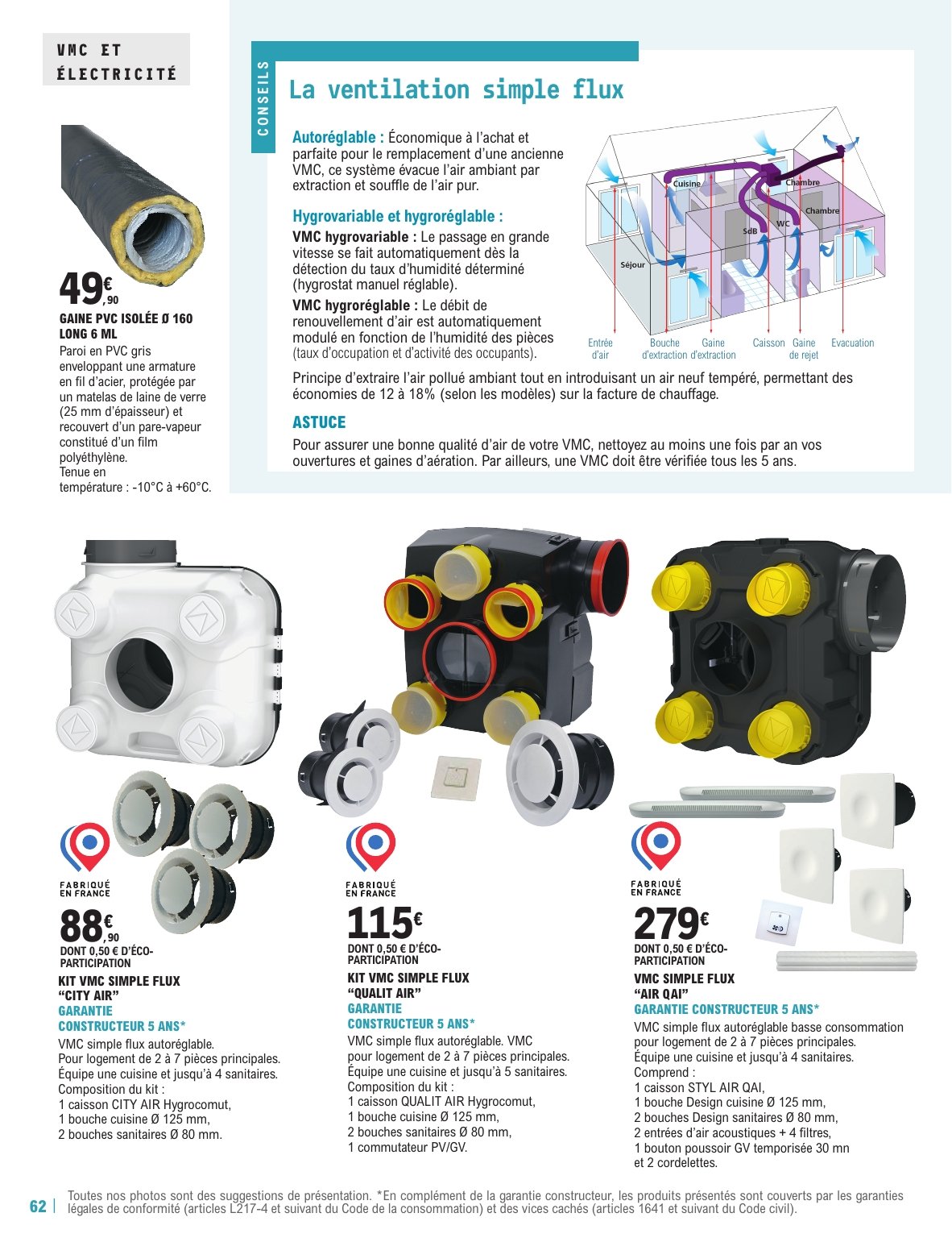 e-leclerc - Catalogue E.Leclerc - Construction valable dès 11/02 - 31/12 - page: 62