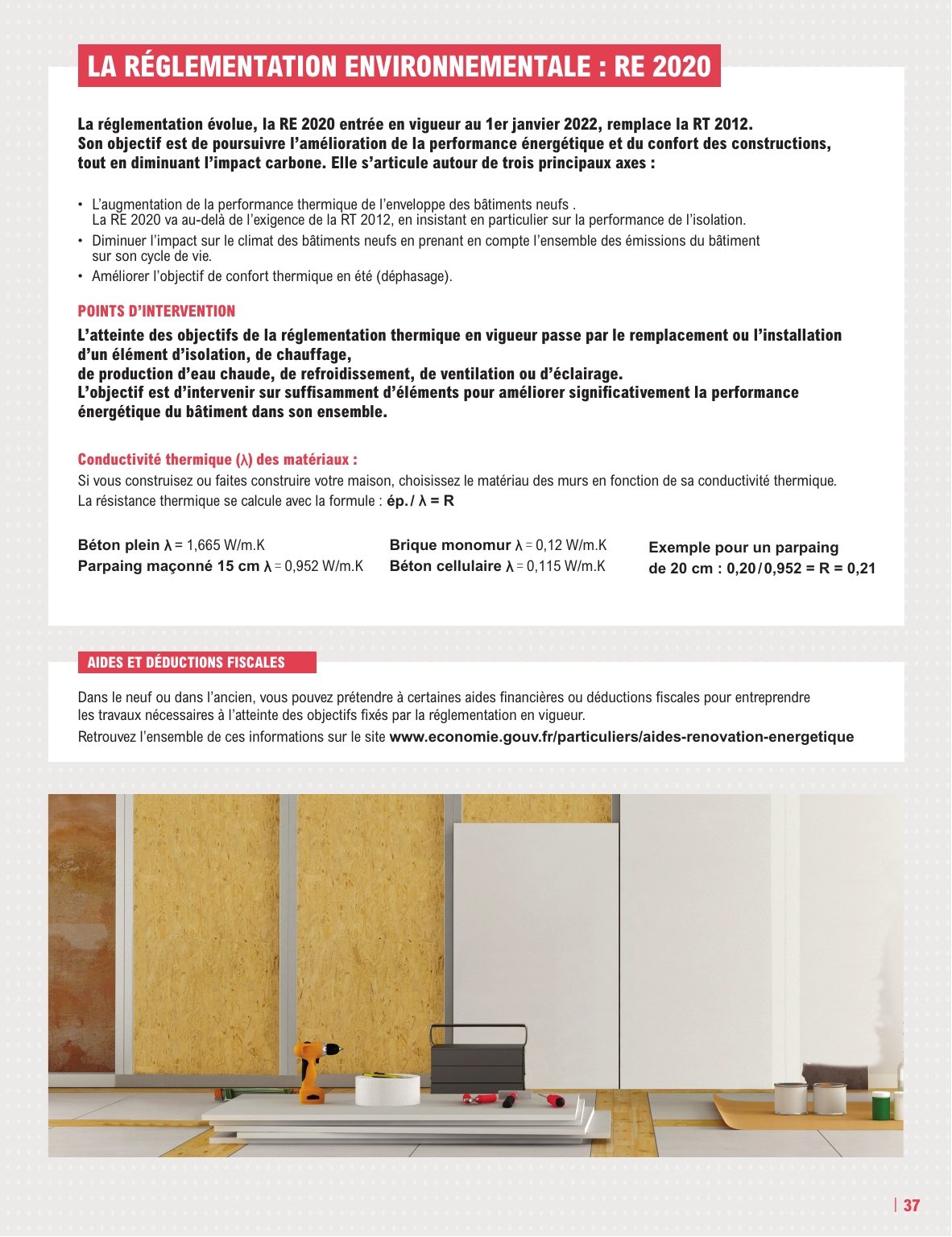 e-leclerc - Catalogue E.Leclerc - Construction valable dès 11/02 - 31/12 - page: 37