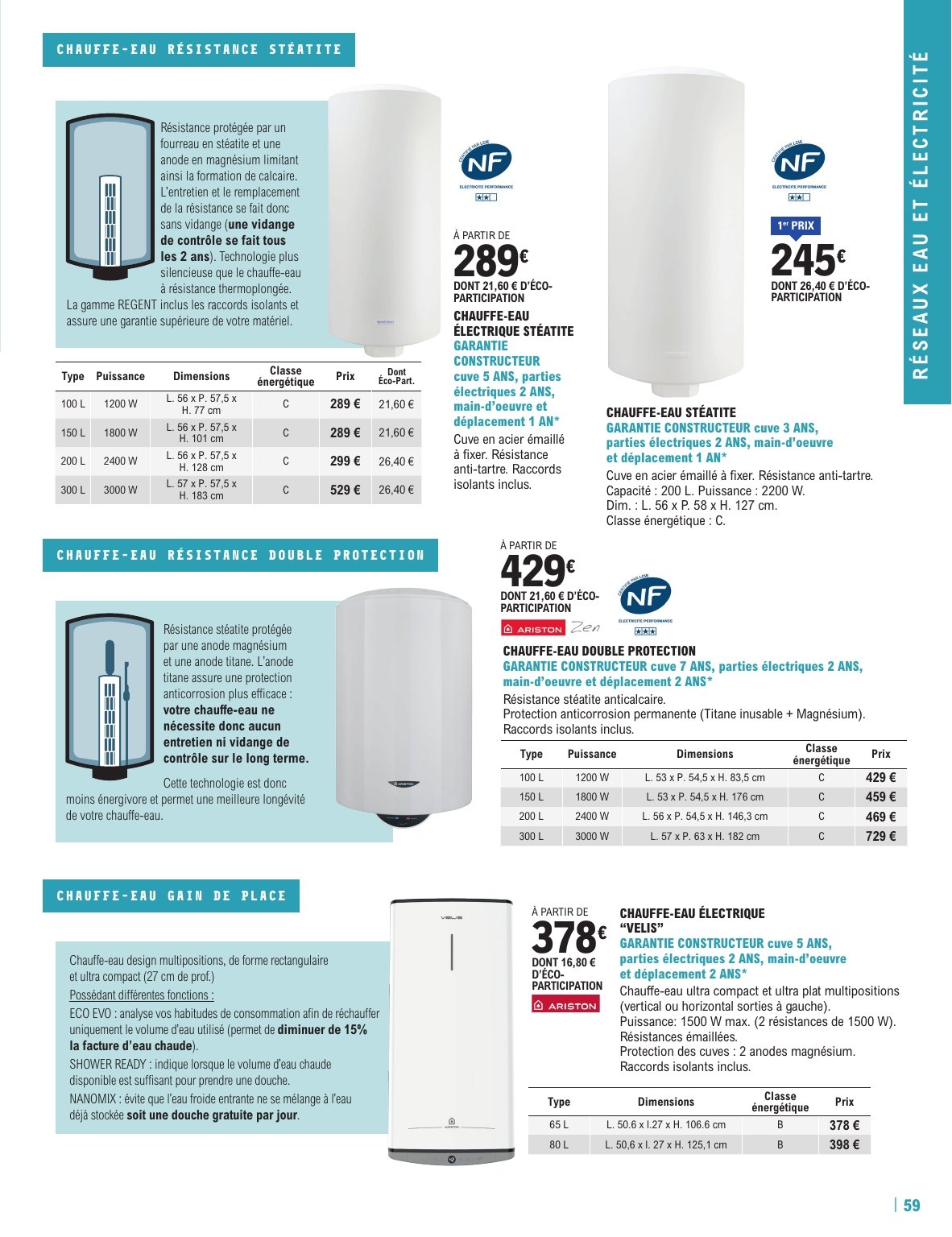 e-leclerc - Catalogue E.Leclerc - Construction valable dès 11/02 - 31/12 - page: 59