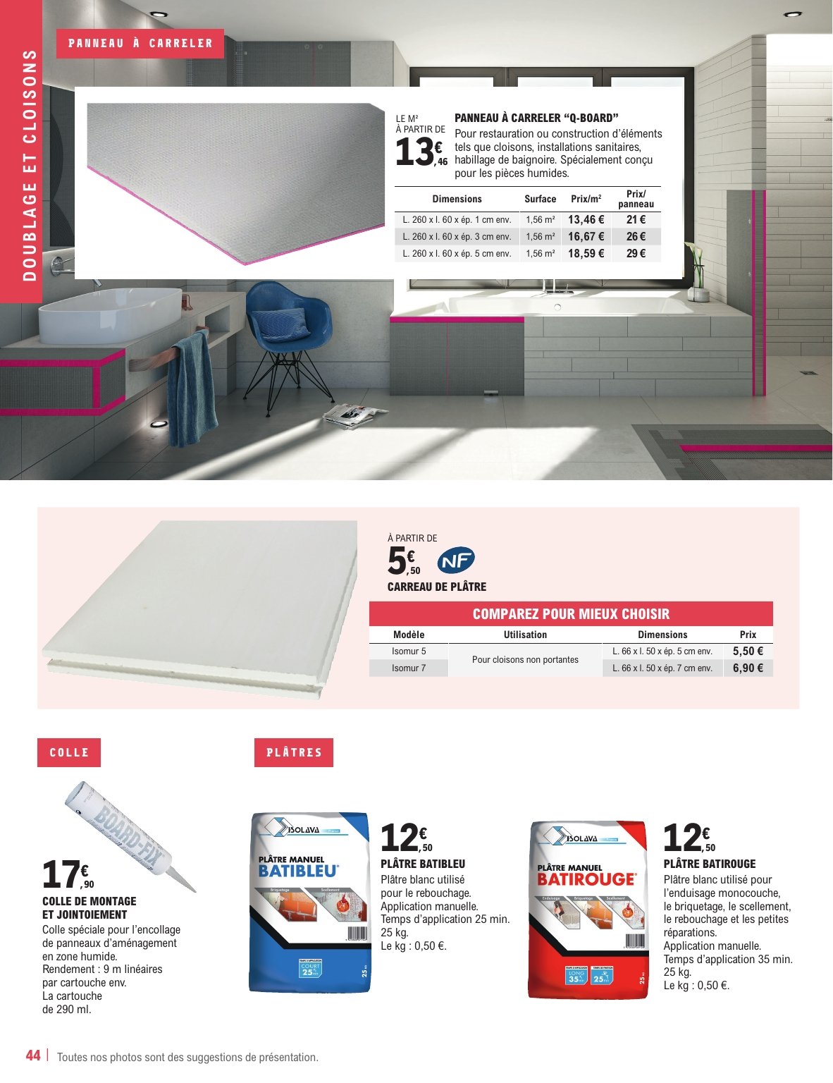 e-leclerc - Catalogue E.Leclerc - Construction valable dès 11/02 - 31/12 - page: 44