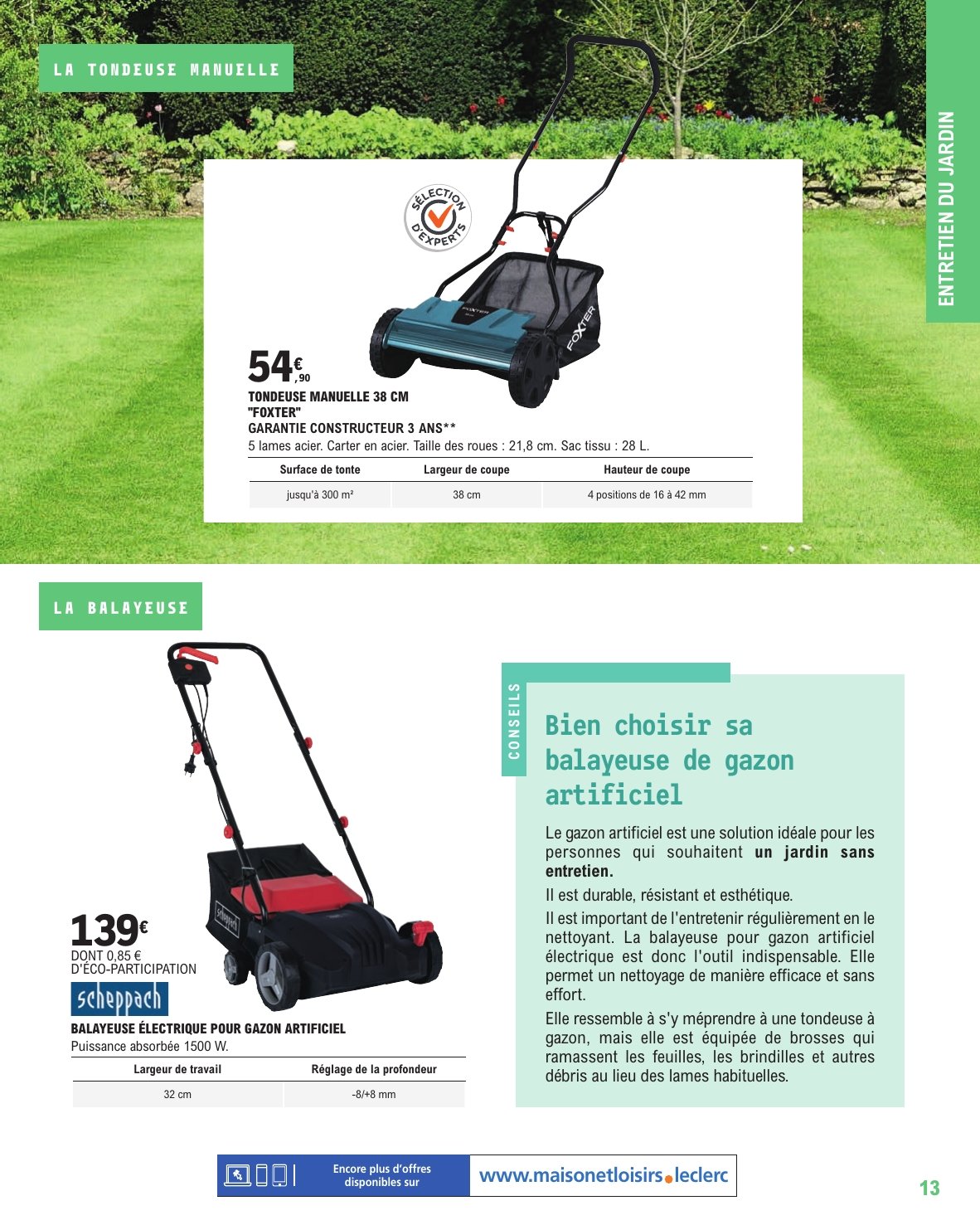 e-leclerc - Catalogue E.Leclerc - Guide Jardin valable dès 18/02 - 22/03 - page: 13