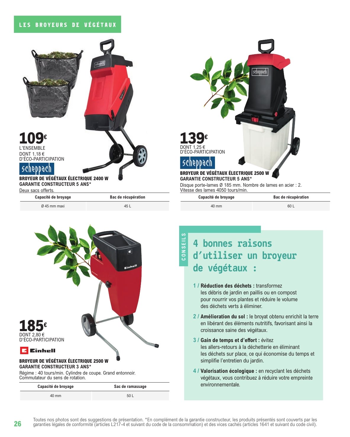 e-leclerc - Catalogue E.Leclerc - Guide Jardin valable dès 18/02 - 22/03 - page: 26