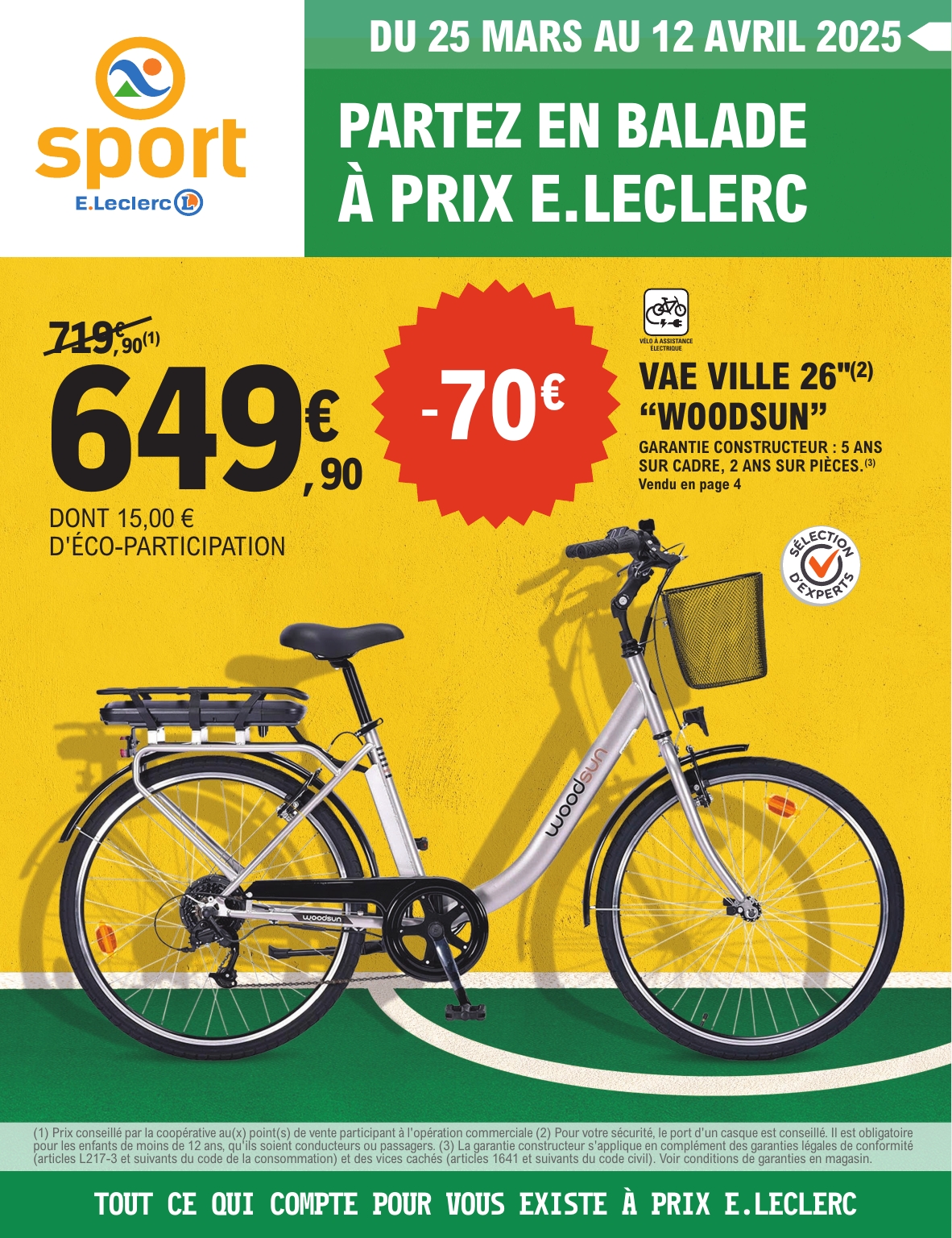 e-leclerc - Catalogue E.Leclerc - Sport valable dès 25/03 - 12/04