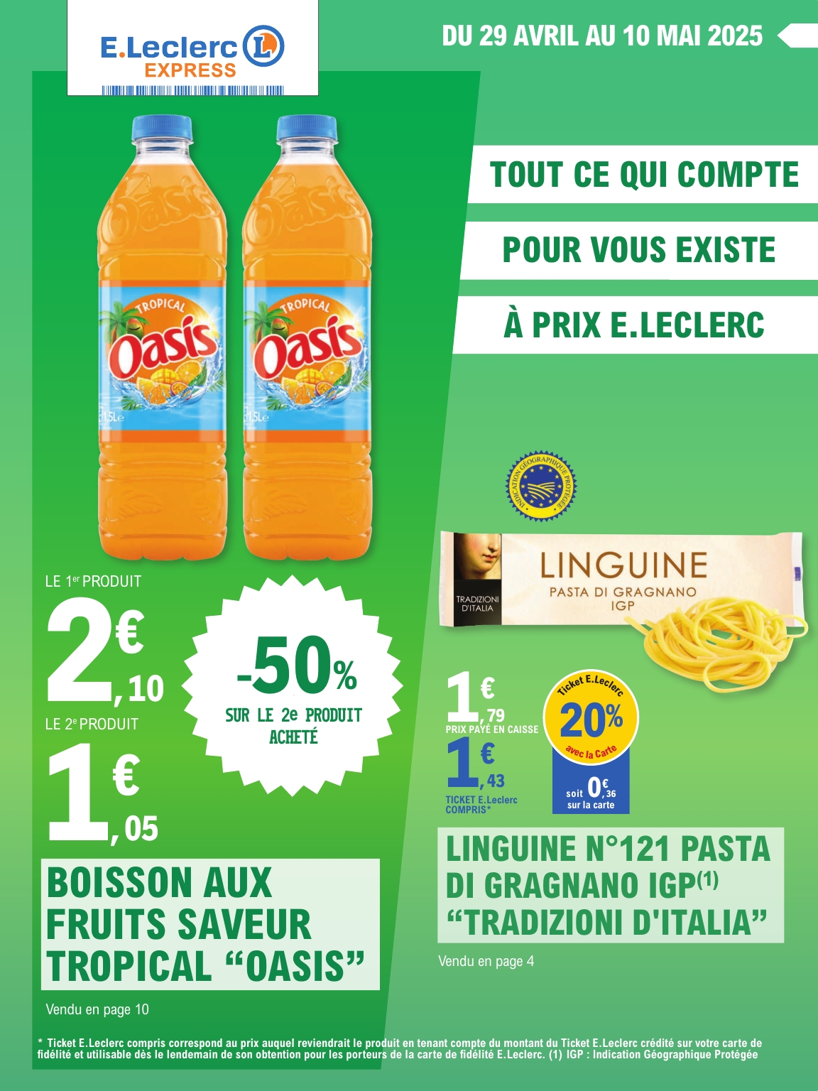 e-leclerc - Catalogue E.Leclerc - Express valable dès 29/04 - 10/05