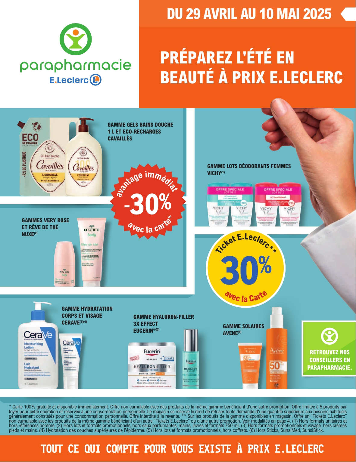 e-leclerc - Catalogue E.Leclerc - Parapharmacie valable dès 29/04 - 10/05