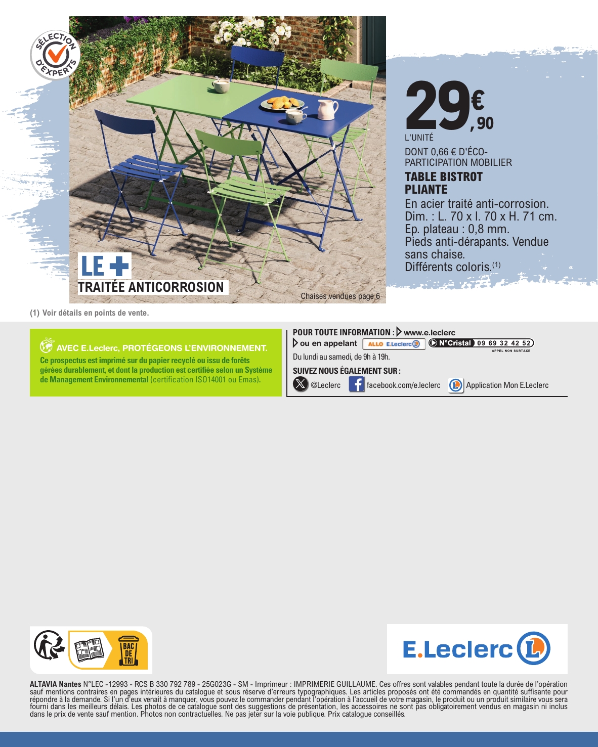 e-leclerc - Catalogue E.Leclerc - Spécial Plein Air valable dès 15/04 - 31/08 - page: 20