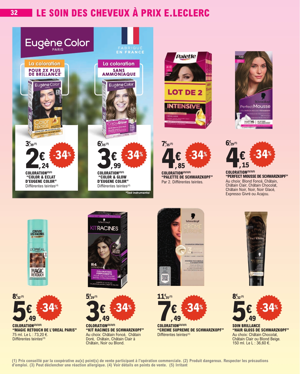 e-leclerc - Catalogue E.Leclerc - Beauté valable dès 06/05 - 17/05 - page: 32 e-leclerc - Catalogue E.Leclerc - Beauté valable dès 06/05 - 17/05 - page: 32