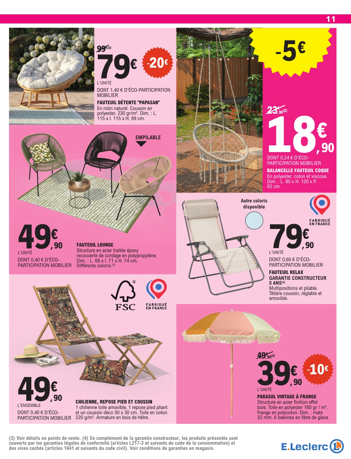e-leclerc - Catalogue E.Leclerc valable dès 13/05 - 24/05 - page: 11 e-leclerc - Catalogue E.Leclerc valable dès 13/05 - 24/05 - page: 11